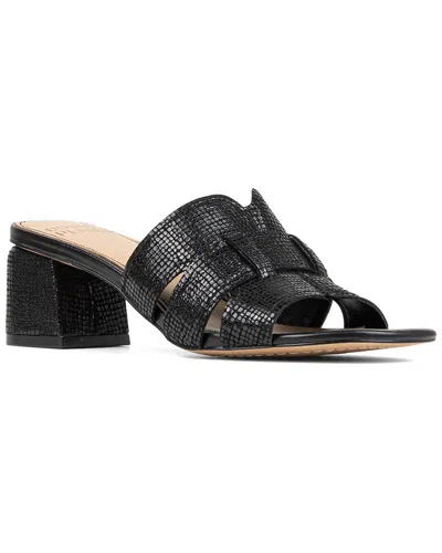 Donald Pliner Junior Leather Sandal In Black