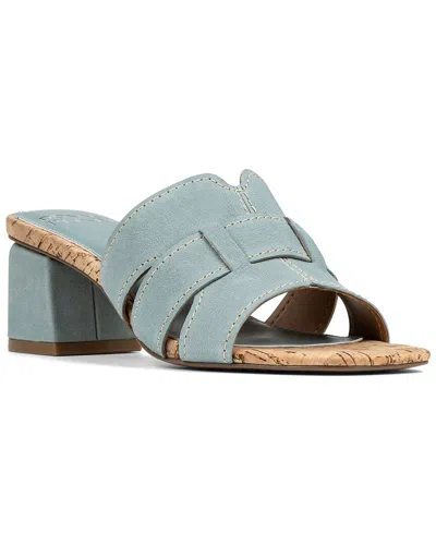 Donald Pliner Junior Leather Sandal In Blue