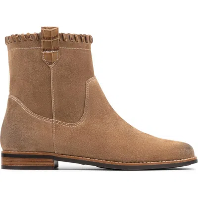 Donald Pliner Karter Whipstitch Western Bootie In Multi