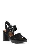 Donald Pliner Kayta 2 Platform Sandal In Black