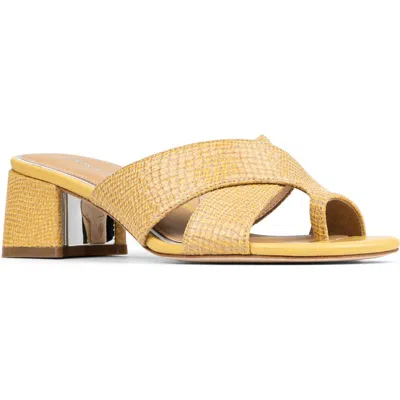 Donald Pliner Keena Slide Sandal In Honey