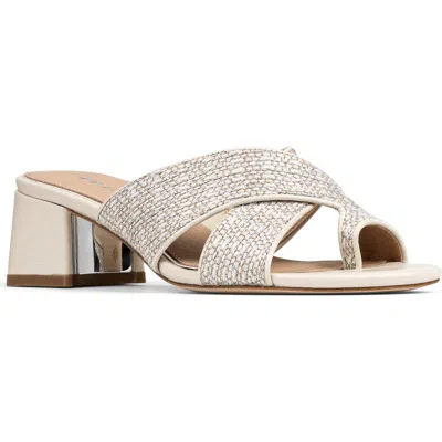 Donald Pliner Keena Slide Sandal In Silver