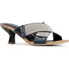 Donald Pliner Kenna Mule Sandal In Navy