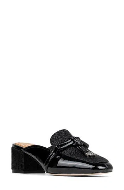 Donald Pliner Kierra Heeled Mule In Black