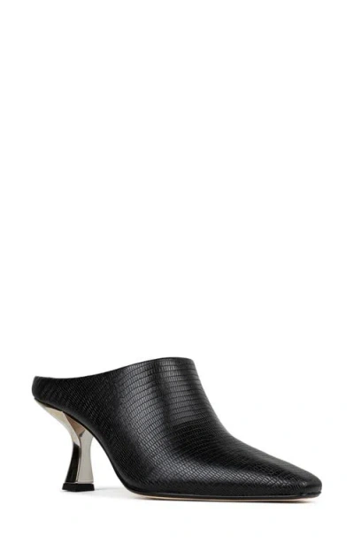 Donald Pliner Kitten Heel Mule In Black