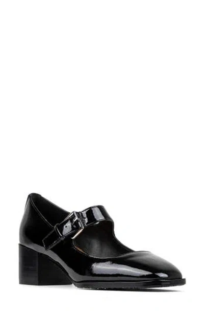 Donald Pliner Kiyomi Faux Leather Mary Jane Pump In Black