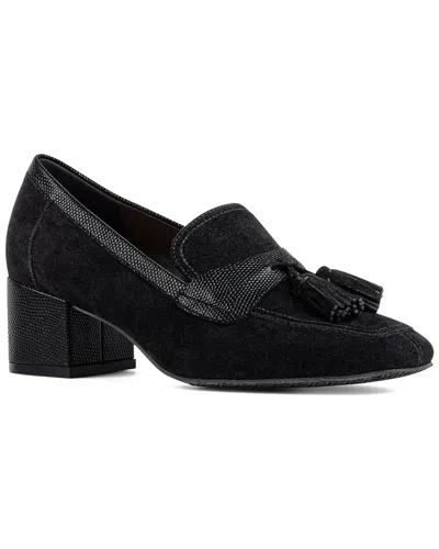 Donald Pliner Kressida Leather Loafer In Black