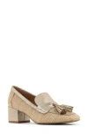 Donald Pliner Kressida Tassel Pump In Natural