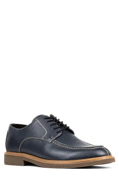 Donald Pliner Kyle Moc Toe Derby In Navy/navy