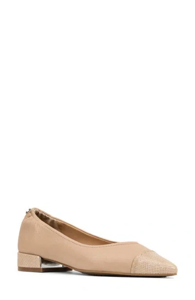 Donald Pliner Ladonna Pointed Toe Pump In Sand