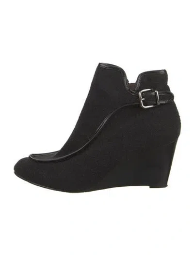 Pre-owned Donald Pliner Leather Boots In Black
