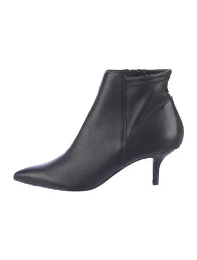 Pre-owned Donald Pliner Leather Boots In Black/blue
