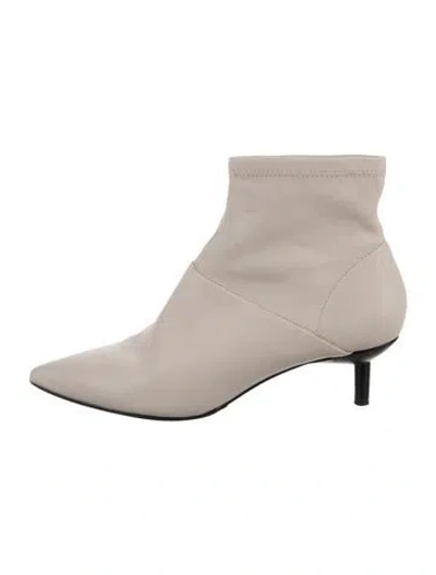 Pre-owned Donald Pliner Leather Boots In Neutral