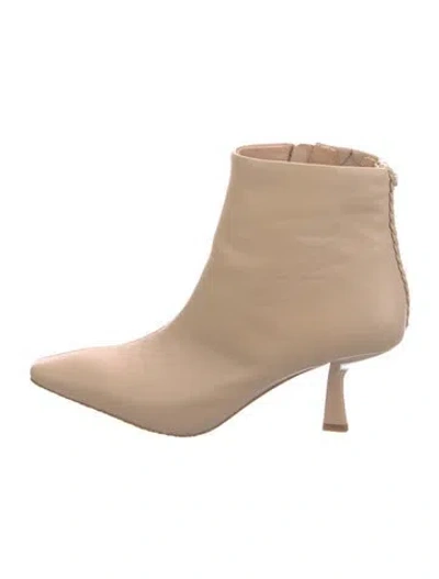 Pre-owned Donald Pliner Leather Boots In Neutrals
