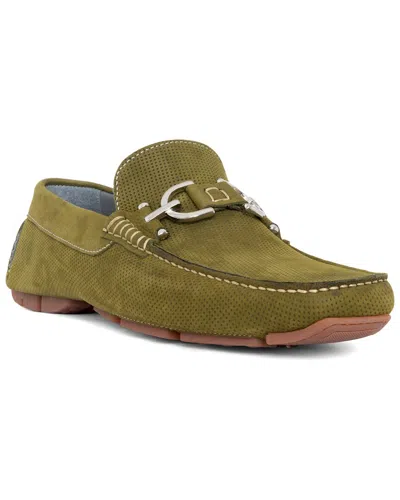 Donald Pliner Leather Driver In Green