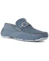Donald Pliner Leather Driver In Blue