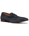Donald Pliner Leather Loafer In Blue