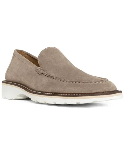 Donald Pliner Leather Loafer In Sand