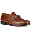 Donald Pliner Leather Loafer In Brown