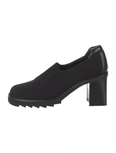 Pre-owned Donald Pliner Leather Pumps In Black