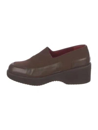 Pre-owned Donald Pliner Leather Pumps In Brown