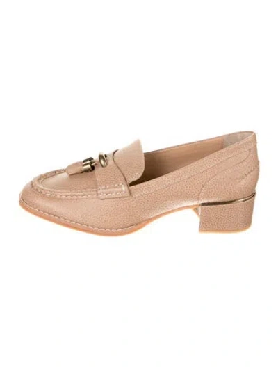 Pre-owned Donald Pliner Leather Pumps In Neutrals