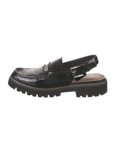 Pre-owned Donald Pliner Leather Sandals In Black