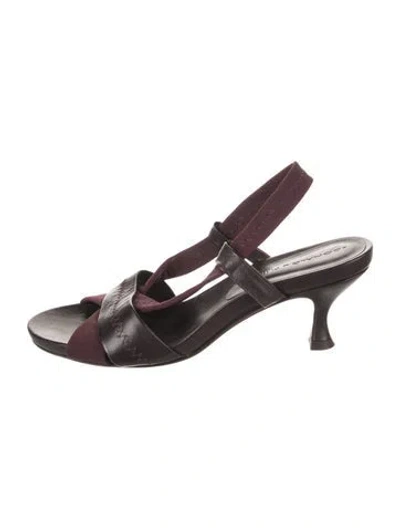 Pre-owned Donald Pliner Leather Sandals In Multicolor