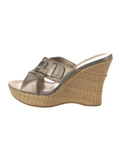 Pre-owned Donald Pliner Leather Sandals In Multicolor