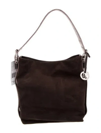 Pre-owned Donald Pliner Leather Shoulder Bag In Brown