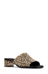 Donald Pliner Leopard Spot Slide Sandal