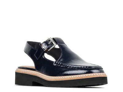 Donald Pliner Lileas Loafer In Navy Patent