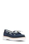 Donald Pliner Lillith Boat Shoe In Blue
