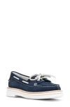 Donald Pliner Lillith Boat Shoe In Blue