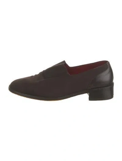 Pre-owned Donald Pliner Loafers In Brown