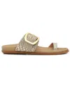 Donald Pliner Lorenzo Slip On Sandal In Beige