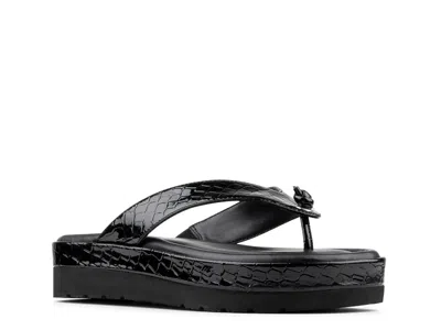 Donald Pliner Lorra Platform Sandal In Black