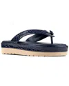 Donald Pliner Lorra Platform Sandal In Blue