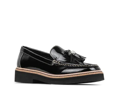 Donald Pliner Lovell Platform Loafer In Black
