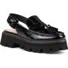Donald Pliner Marshaci Platform Slingback Loafer In Black