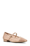 Donald Pliner Mary Jane Ballet Flat In Animal Print