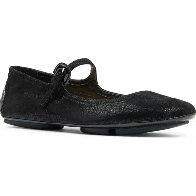 Donald Pliner Mary Jane Flat In Black