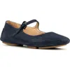 Donald Pliner Rumma Leather Ballet Flat In Navy