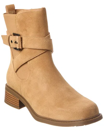 Donald Pliner Mathilda Suede Boot In Neutral