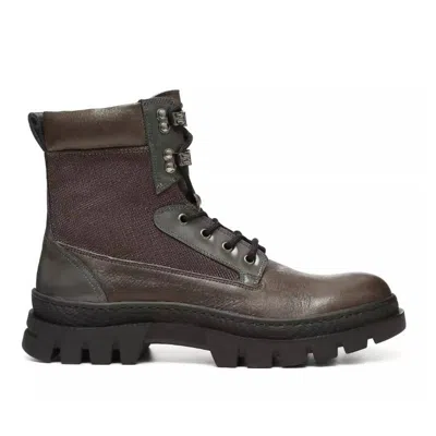 Donald Pliner Men's Allister Boot In Calf Dark Grey In Brown