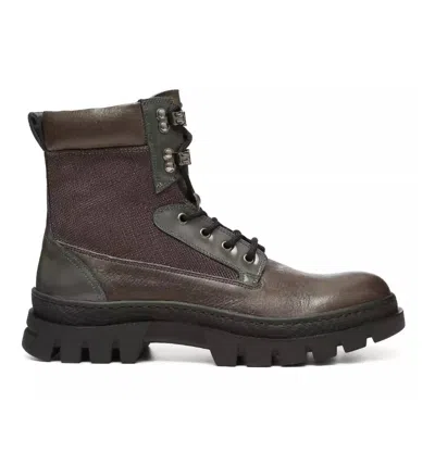 Donald Pliner Men's Allister Boot In Calf Dark Grey In Brown