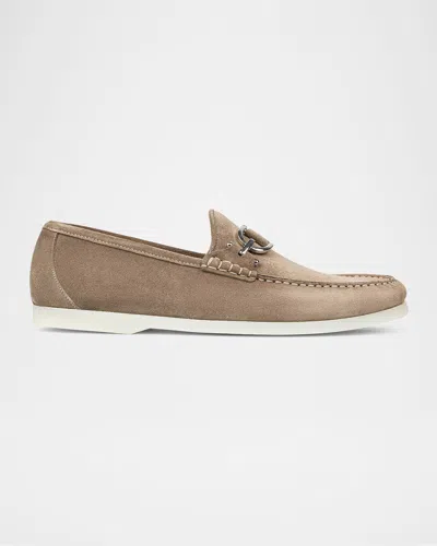 Donald Pliner Men's Augie Suede Bit Loafers