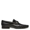 Donald Pliner Men Dacio Black Croco Casual In Black Croco