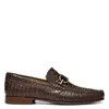 Donald Pliner Men Dacio Cognac Croco Casual In Cognac Croco