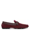 Donald Pliner Men Dacio Driver Burgundy Casual In Burgundy